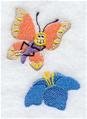 Butterfly and Flowers